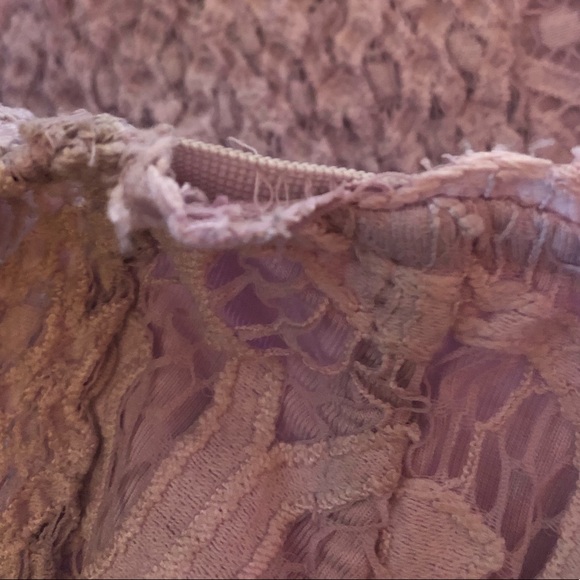 Free people lavender strapless top - Picture 4 of 6